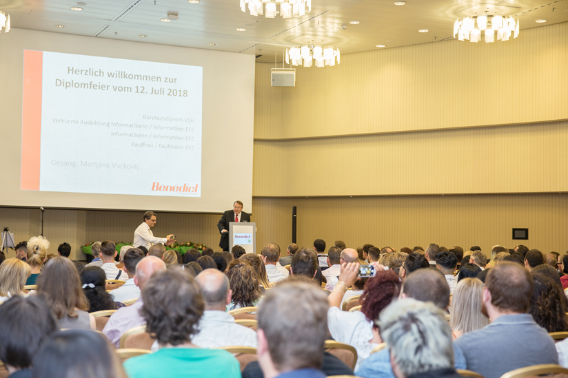 Diplomfeier Benedict / BVS Zürich, 12. Juli 2018